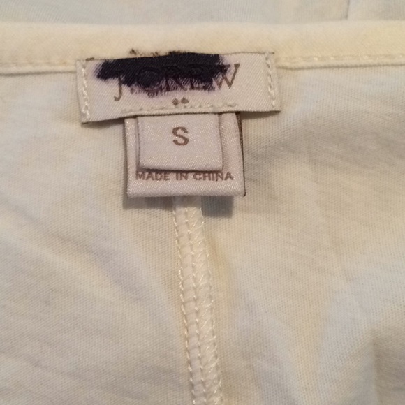 J. Crew Silk-Front T-Shirt - Picture 3 of 4